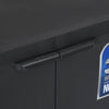 Nilkamal Freedom Small (FMS) Plastic Storage Cabinet (Charcoal Grey) - Closeup View