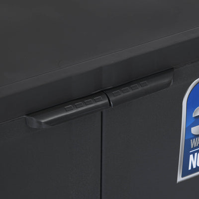 Nilkamal Freedom Small (FMS) Plastic Storage Cabinet (Charcoal Grey) - Closeup View