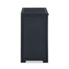 Nilkamal Freedom Small (FMS) Plastic Storage Cabinet (Charcoal Grey) - Side View