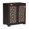 Nilkamal Freedom Star (FMSC09STR) Plastic Shoe Cabinet (Weather Brown & Biscuit)