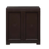 Nilkamal Freedom Star (FMSC09STR) Plastic Shoe Cabinet (Weather Brown & Biscuit)