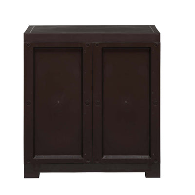 Nilkamal Freedom Star (FMSC09STR) Plastic Shoe Cabinet (Weather Brown & Biscuit)