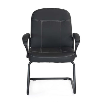 Nilkamal Mayor Visitor Chair (Black)