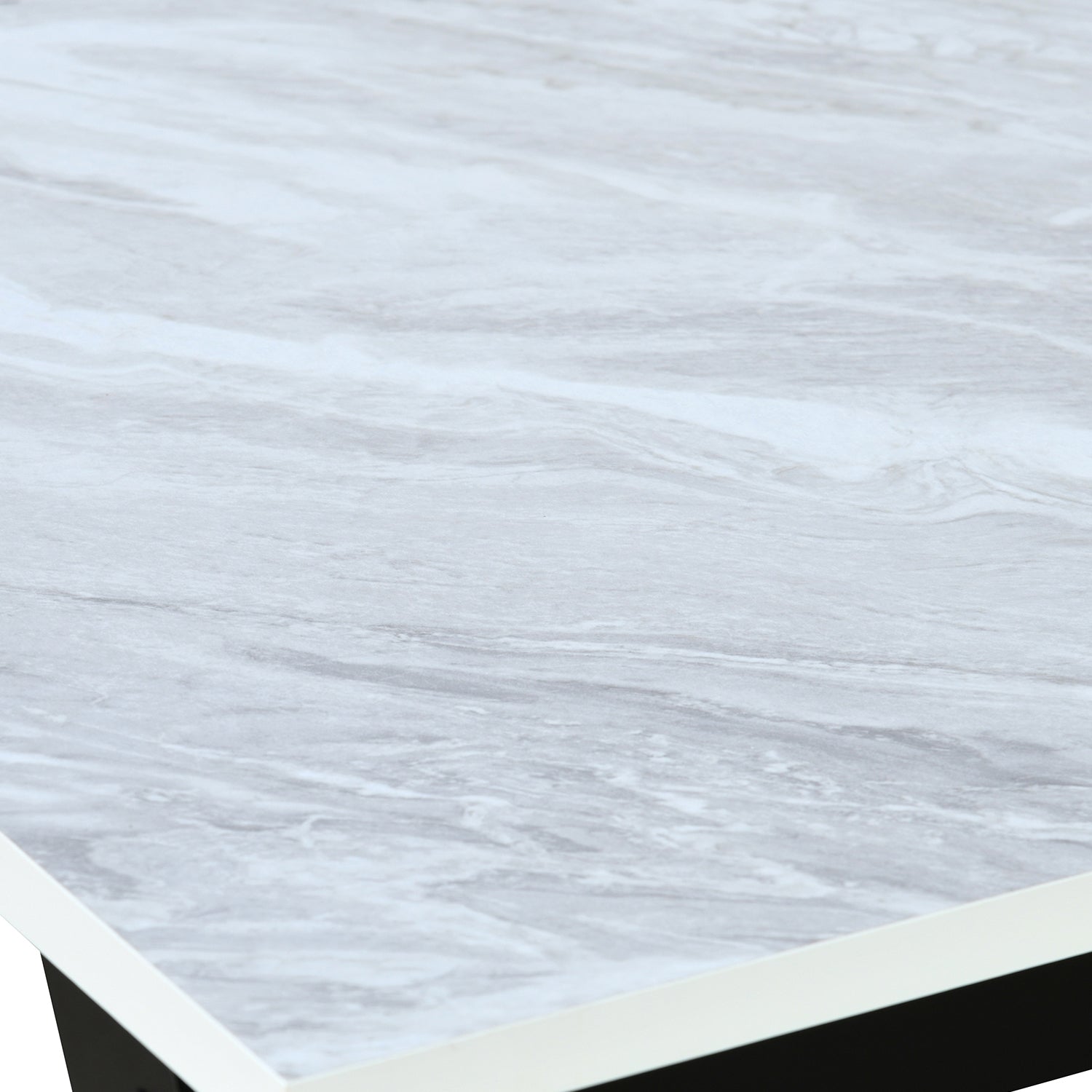 Nilkamal Oyster Dining Table (Dark Walnut)