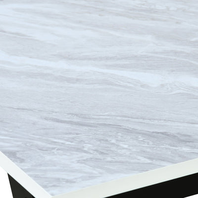 Nilkamal Oyster Dining Table (Dark Walnut)