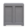 Nilkamal Freedom Star (FMSC09STR) Plastic Shoe Cabinet (Haze Grey & Milky White)
