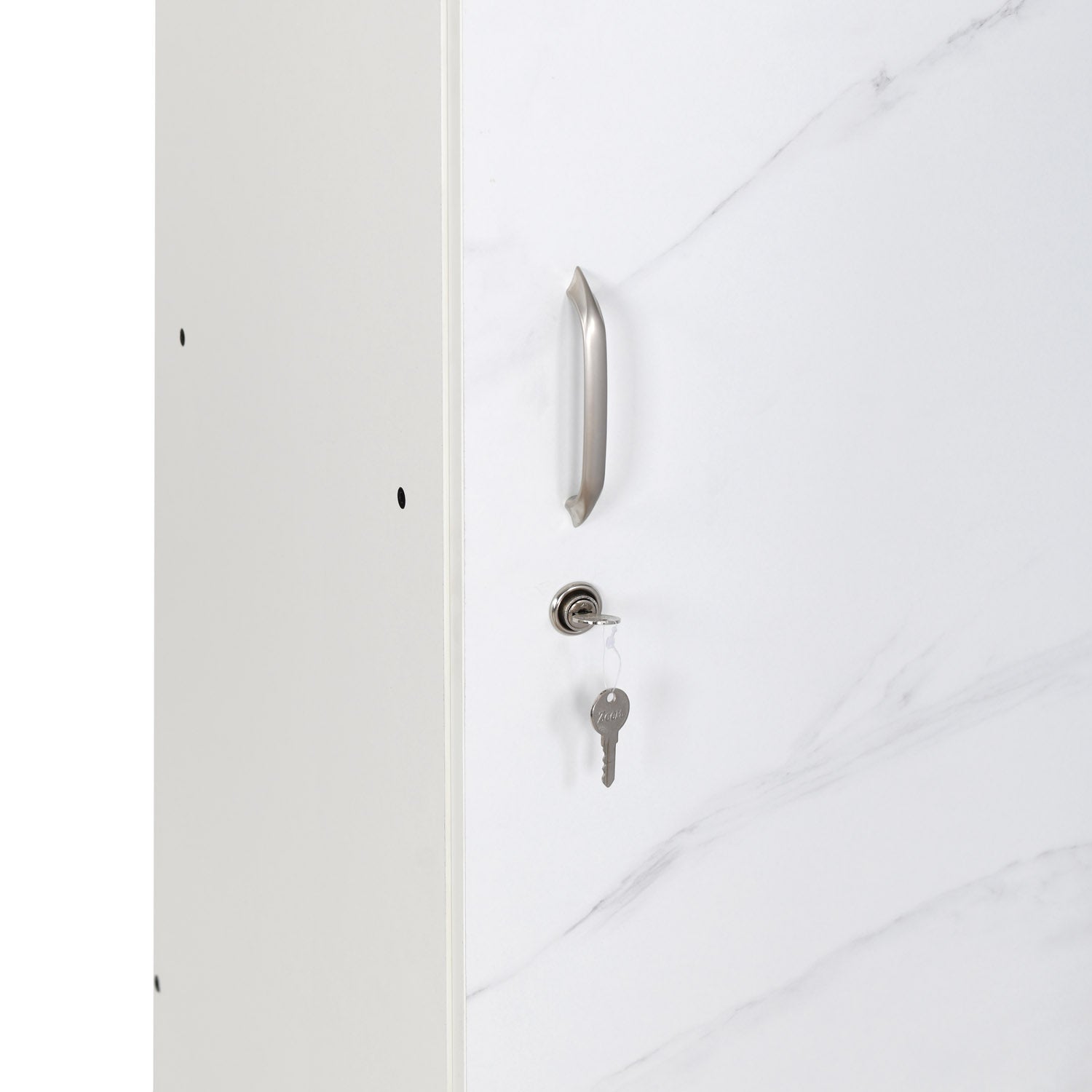 Nilkamal Marbito 1 Door Wardrobe (White)