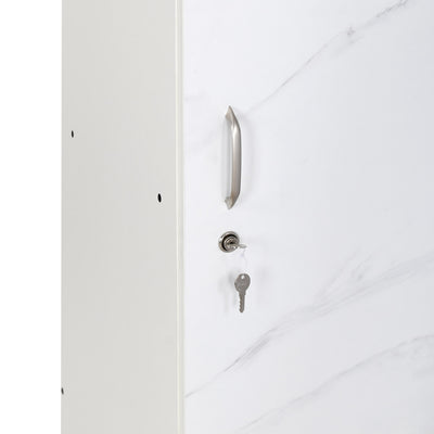 Nilkamal Marbito 1 Door Wardrobe (White)