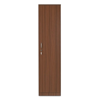 Nilkamal Joyce 1 Door Wardrobe (Classic Walnut)