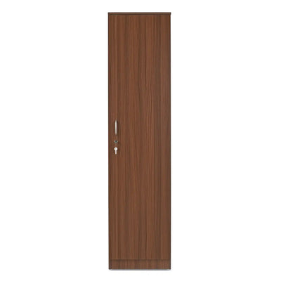 Nilkamal Joyce 1 Door Wardrobe (Classic Walnut)