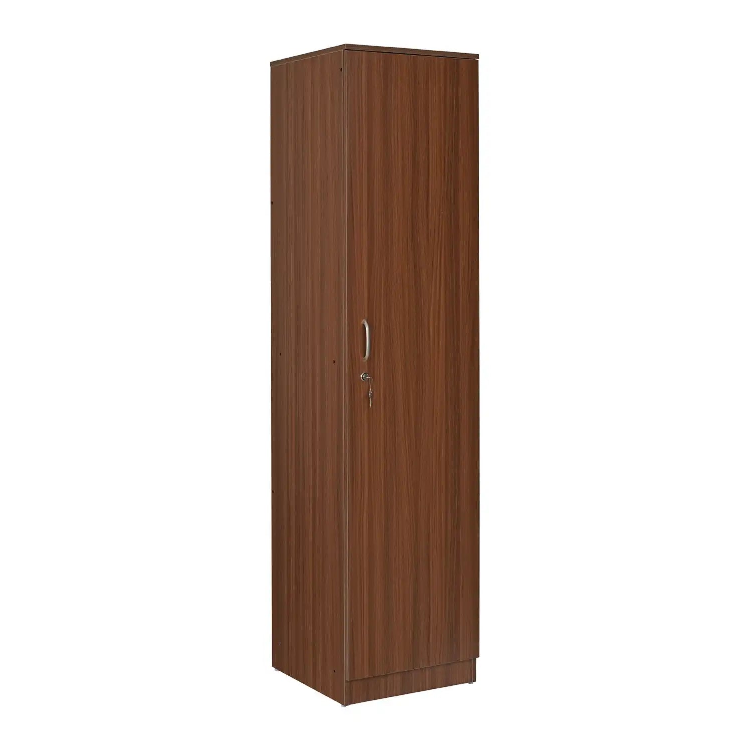 Nilkamal Joyce 1 Door Wardrobe (Classic Walnut)