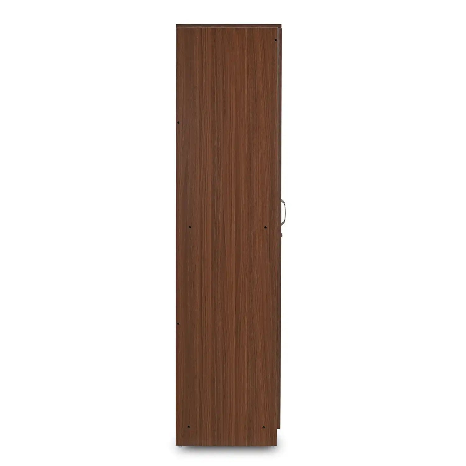 Nilkamal Joyce 1 Door Wardrobe With Mirror (Classic Walnut)