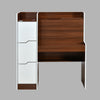 Nilkamal Neptune Neo Study Table (Walnut/White) - Front View