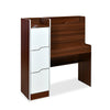 Nilkamal Neptune Neo Study Table (Walnut/White) - Slight Side View
