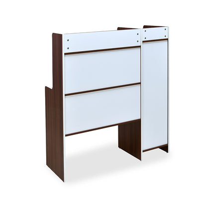 Nilkamal Neptune Neo Study Table (Walnut/White)