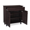 Nilkamal Kaira 2 Door Shoe Rack with Drawer (Wenge)