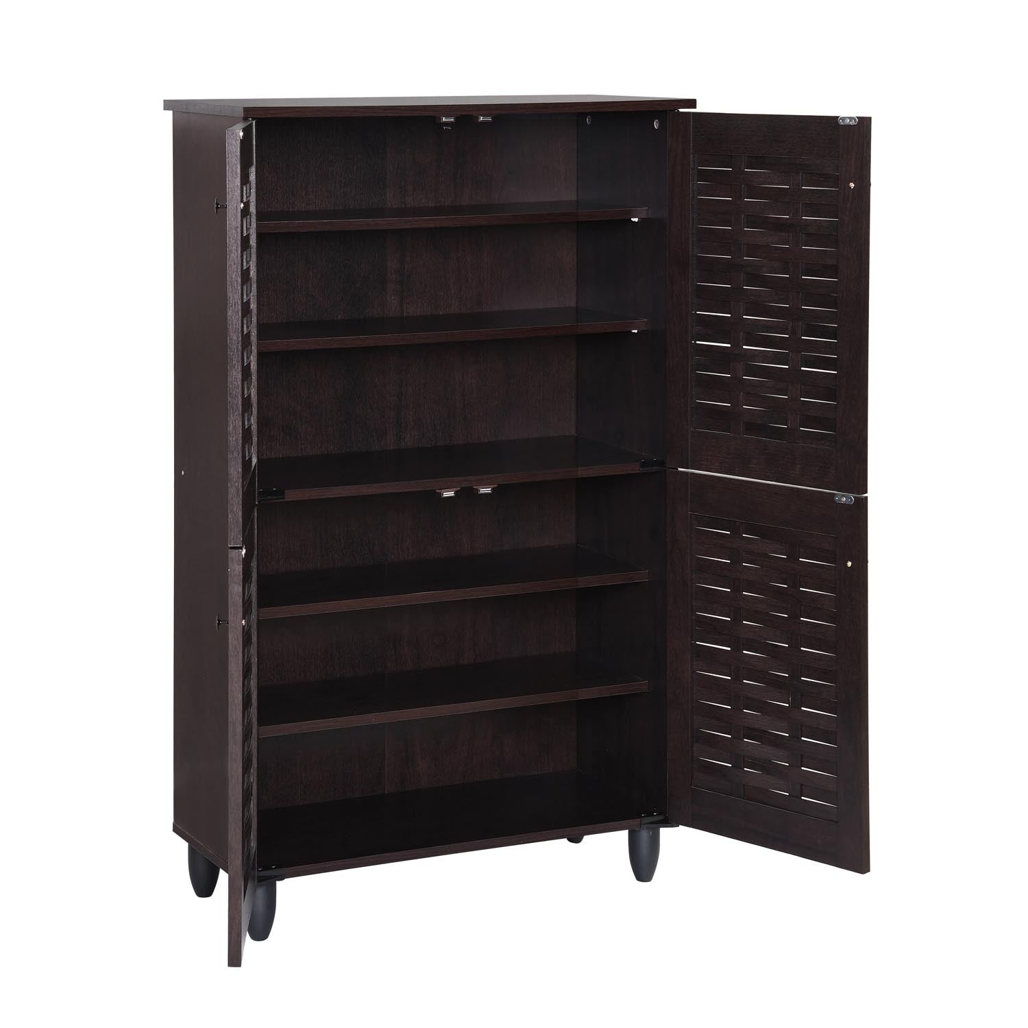 Nilkamal Kaira 4 Door Shoe Rack (Wenge)