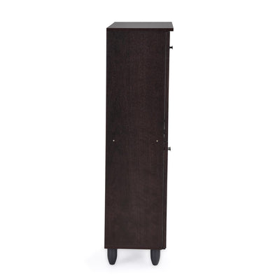 Nilkamal Kaira 4 Door Shoe Rack (Wenge)