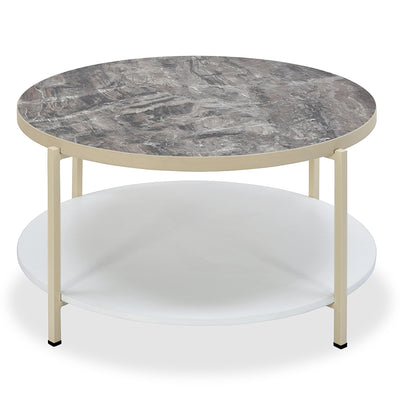 Nilkamal Gracie Round Center Table (Visconti Ivory)