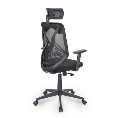 Nilkamal Verona High Back Office Chair (Black)