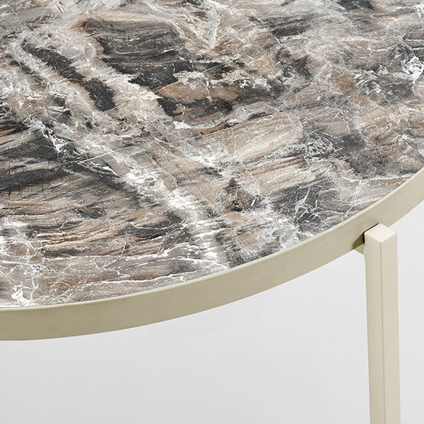 Nilkamal Gracie Round Center Table (Visconti Ivory)