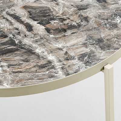 Nilkamal Gracie Round Center Table (Visconti Ivory)