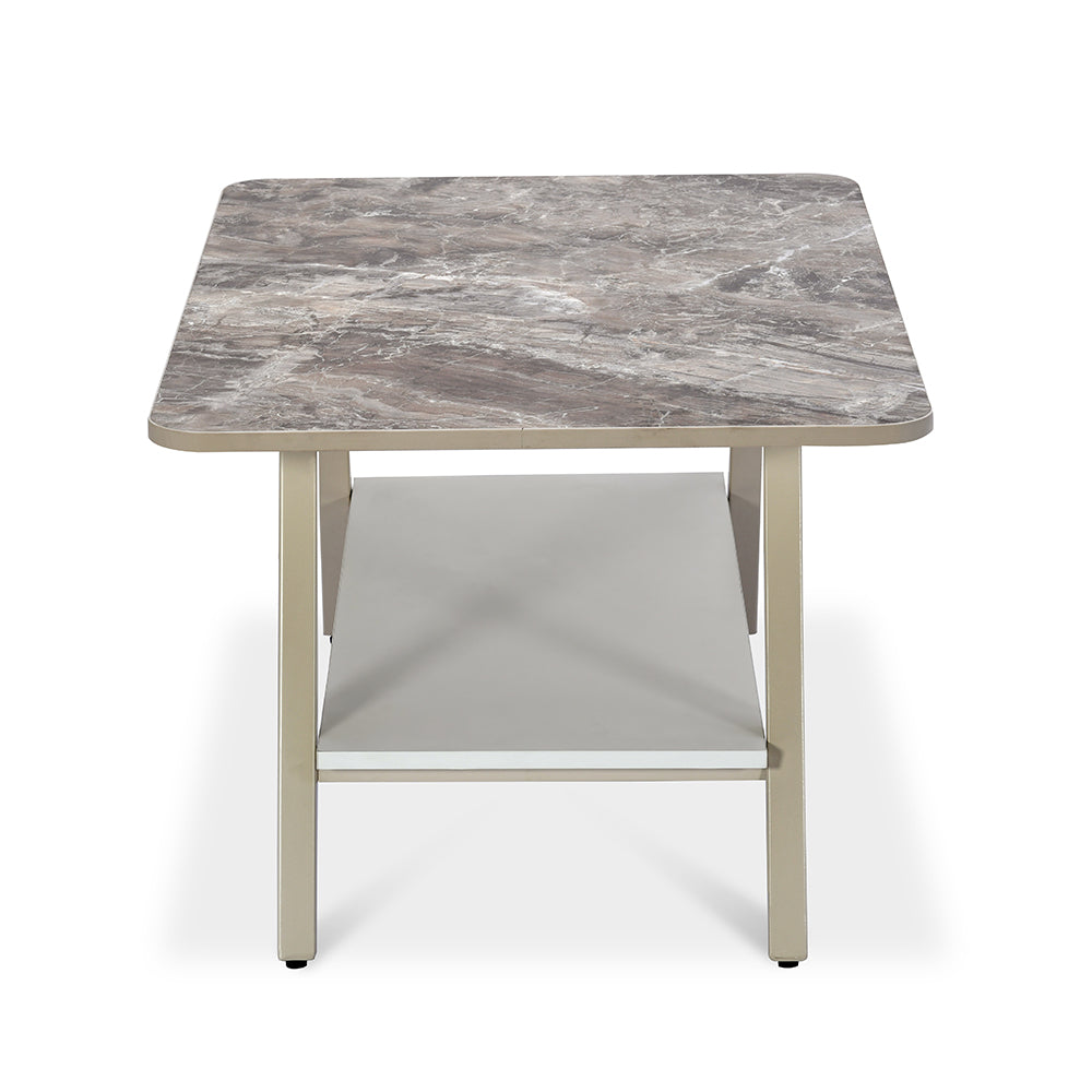 Nilkamal Granito Rectangular Center Table (Visconti Ivory)