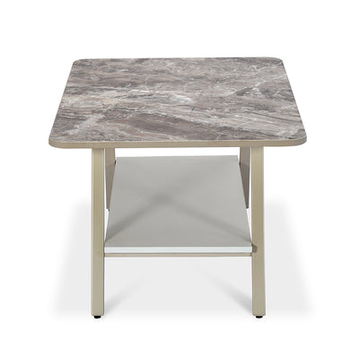 Nilkamal Granito Rectangular Center Table (Visconti Ivory)