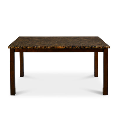 Nilkamal Venice 4 Seater Dining Table (Dirty Oak)