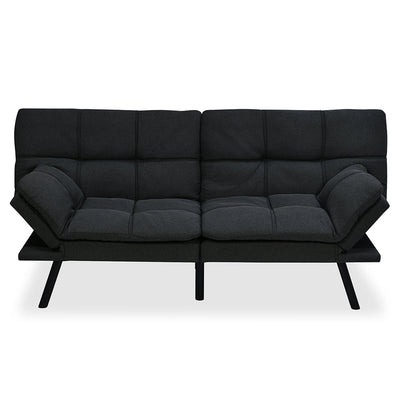 Nilkamal Oberon Futon Sofa Cum Bed (Dark Grey)