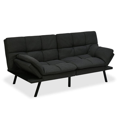 Nilkamal Oberon Futon Sofa Cum Bed (Dark Grey)