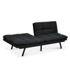 Nilkamal Oberon Futon Sofa Cum Bed (Dark Grey)