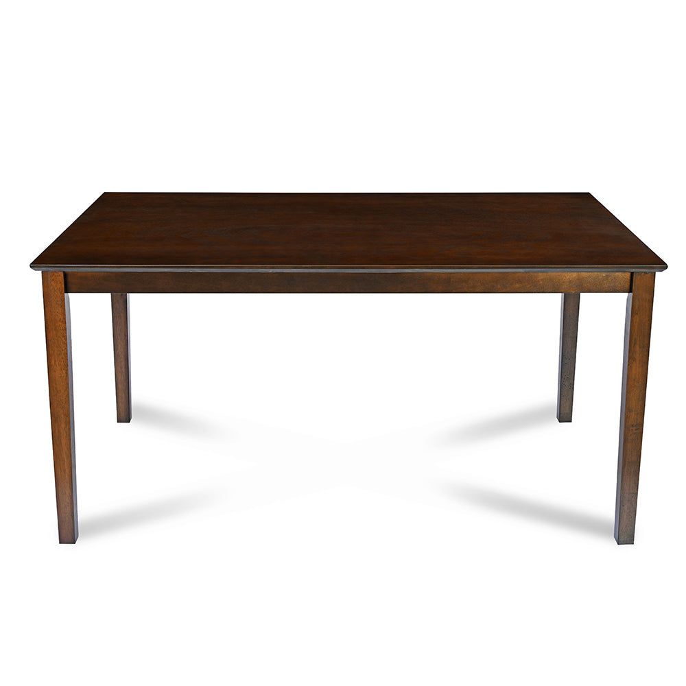 Nilkamal Magnito 6 Seater Dining Set with Bench (Brown)