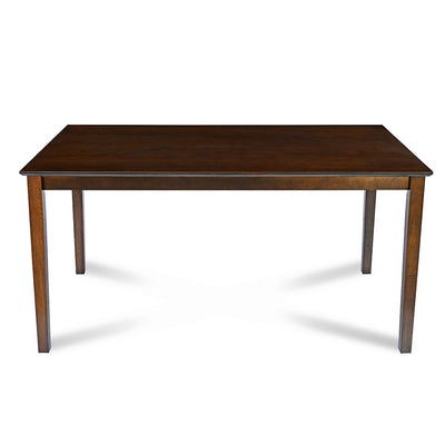 Nilkamal Magnito 6 Seater Dining Set with Bench (Brown)