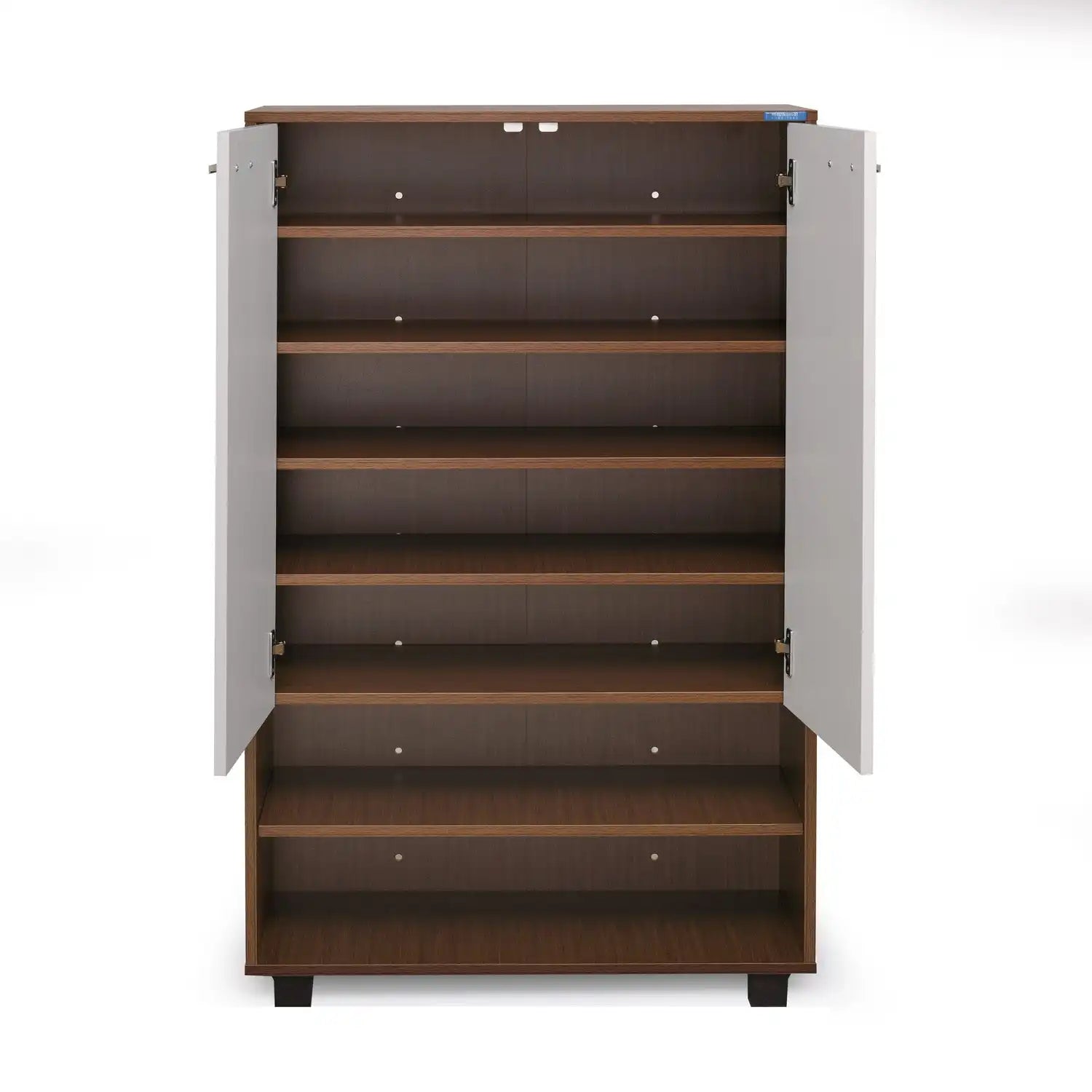 Nilkamal Ardor Shoe Cabinet (Oak/Frosty White)