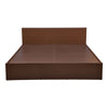 Nilkamal Arthur Plus King Bed (Legno Oak Dark)