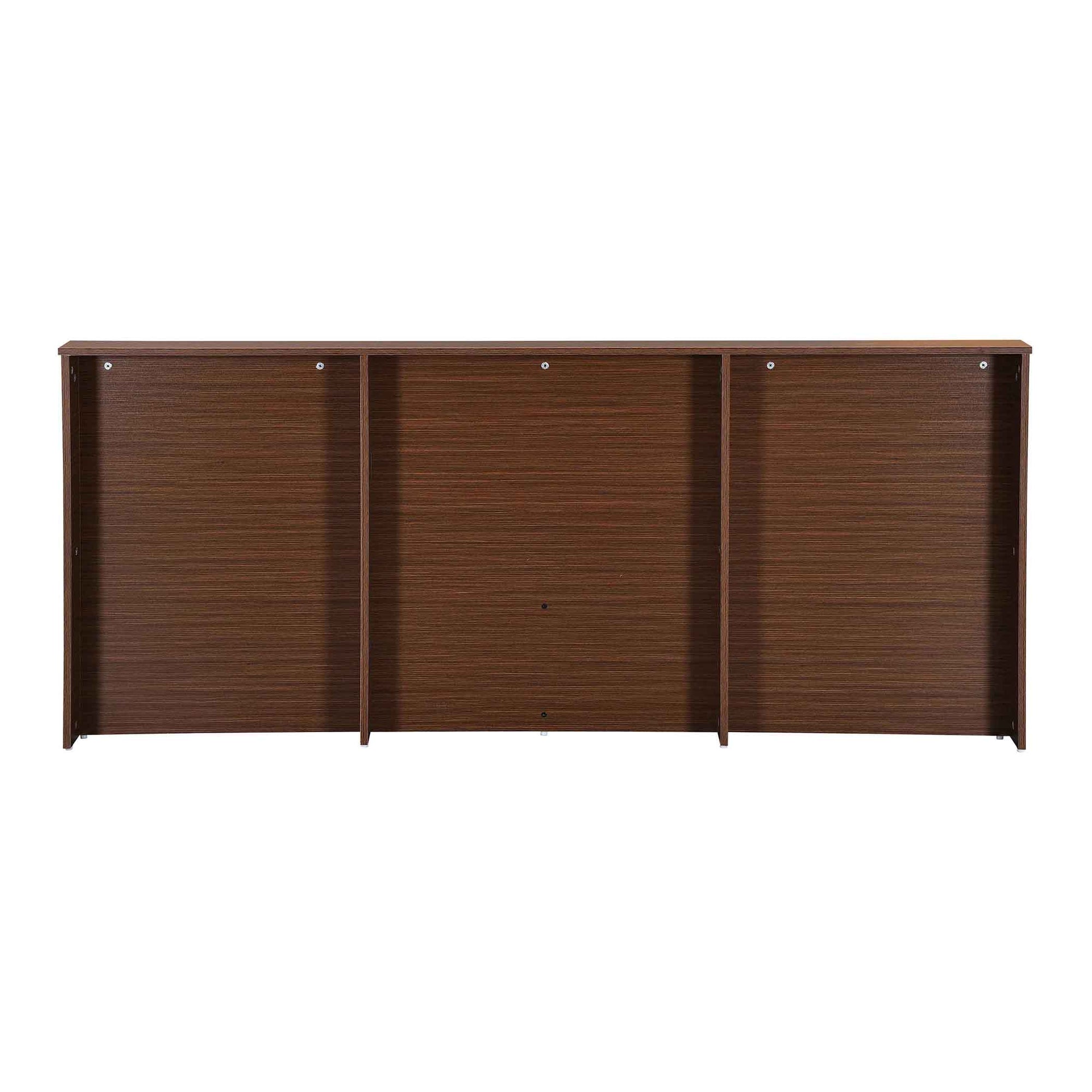 Nilkamal Arthur Plus King Bed (Legno Oak Dark)