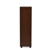 Nilkamal Ardor Shoe Cabinet (Oak/Frosty White) - Side View