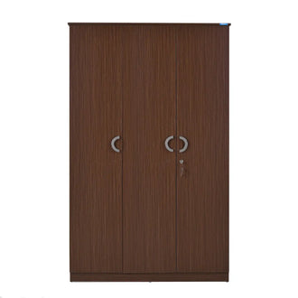 Nilkamal Massif 3 Door Wardrobe (Legno Oak)
