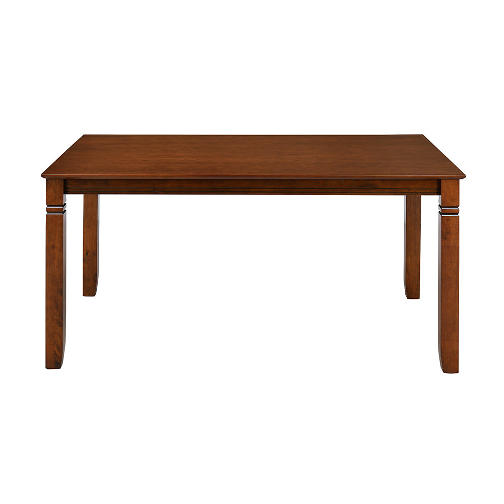 Nilkamal Rover 6 Seater Dining Table (Walnut Brown)