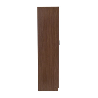 Nilkamal Massif 3 Door Wardrobe (Legno Oak) Side View