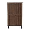 Nilkamal Wildon 4 Door Shoe Rack (Walnut)
