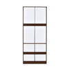 Nilkamal Massif 2 Door Wardrobe (Legno Oak)
