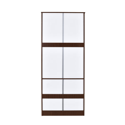 Nilkamal Massif 2 Door Wardrobe (Legno Oak)