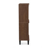 Nilkamal Wildon 4 Door Shoe Rack (Walnut)