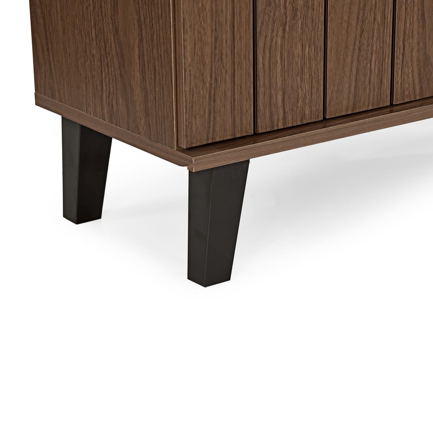 Nilkamal Wildon 4 Door Shoe Rack (Walnut)