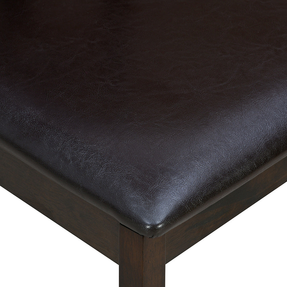 Nilkamal Tivoli Multi Use Long Sitting Bench for Living Room | Dining Room (Brown)