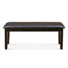 Nilkamal Tivoli Multi Use Medium Sitting Bench for Living Room | Dining Room (Brown)