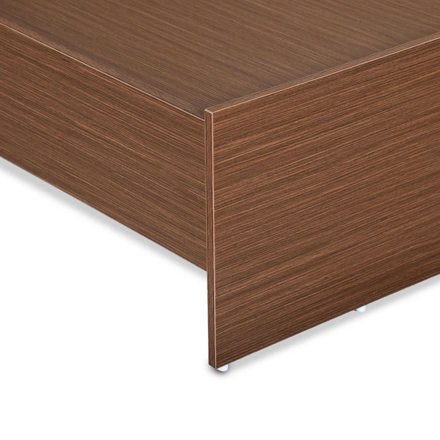 Nilkamal Arthur Plus Single Bed (Legno Oak Dark)