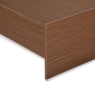 Nilkamal Arthur Plus Single Bed (Legno Oak Dark)